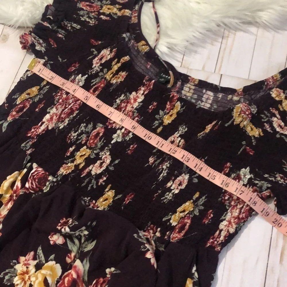 Torrid Halter Smocked Floral Dress Size 4X - Picture 10 of 12